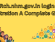 Rch.nhm.gov.in login registration A Complete Guide