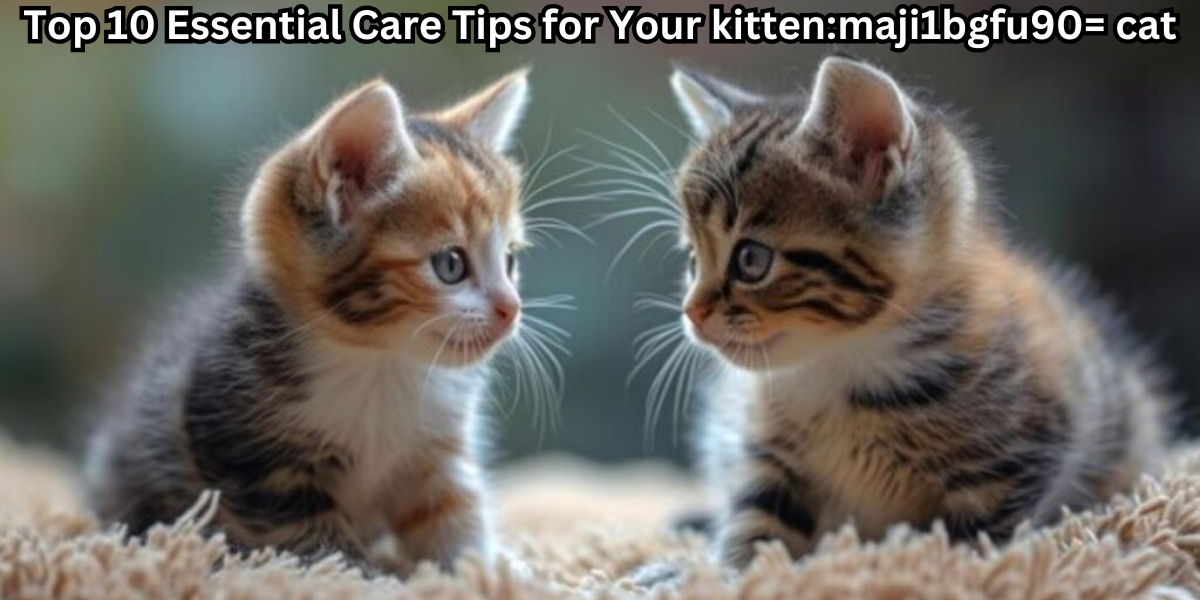 Top 10 Essential Care Tips for Your kitten:maji1bgfu90= cat